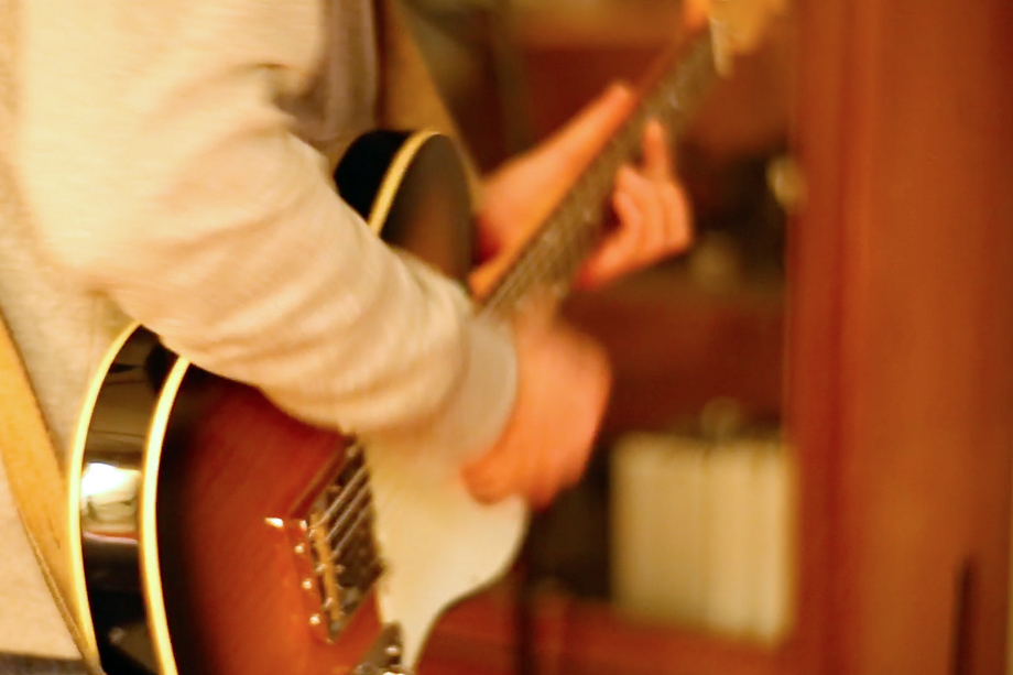 Studioaufnahme: Gitarre